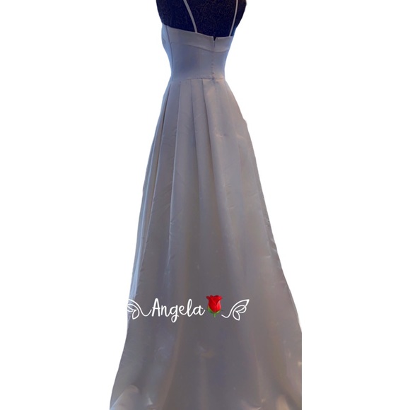 COPY - 🤍Custom tailored Beautiful satin Dress/# 009 - Picture 4 of 16